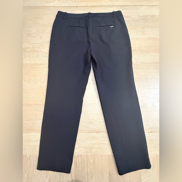 White House Black Market Classic Black Straight Leg Trousers - Picture 4 of 7